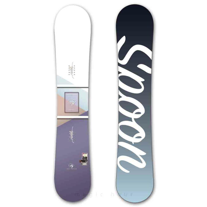 楽天市場】スノーボード 板 レディース 単品 SPOON スプーン FLY2  