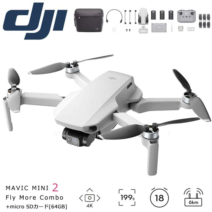 DJI Mavic Mini マビックミニ Fly More Combo カメラ付き 着膨れ 小型  