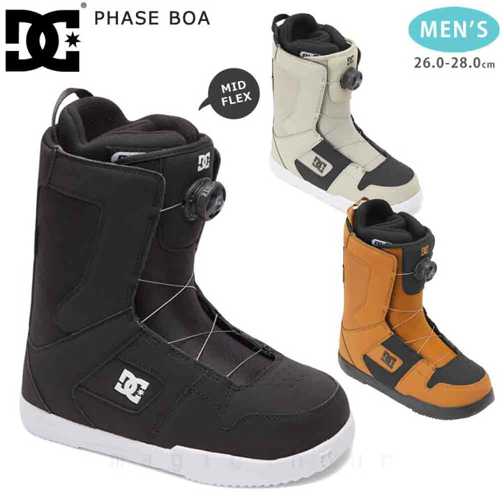楽天市場】スノーボード ブーツ BOA メンズ DC SHOE ディーシー PHASE 