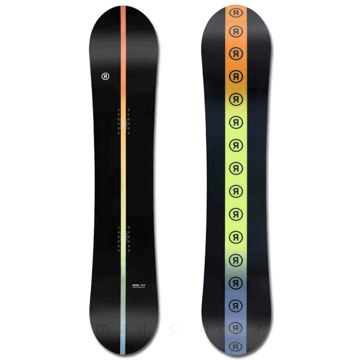 楽天市場】スノーボード 板 レディース 単品 23-24 2024 RIDE ライド 