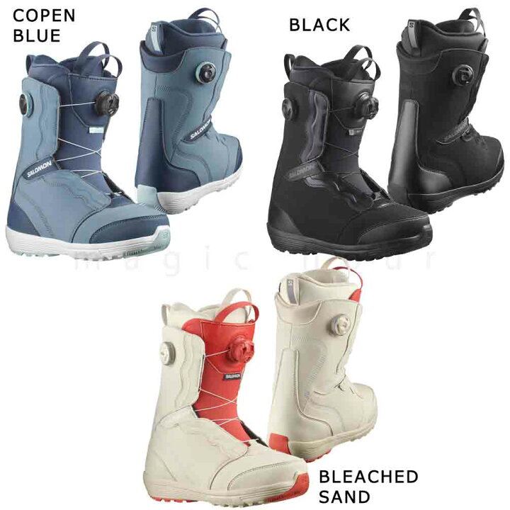 楽天市場】スノーボード ブーツ レディース SALOMON サロモン IVY BOA 