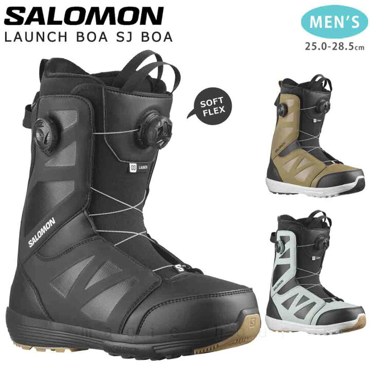 楽天市場】スノーボード ブーツ メンズ SALOMON サロモン LAUNCH BOA 