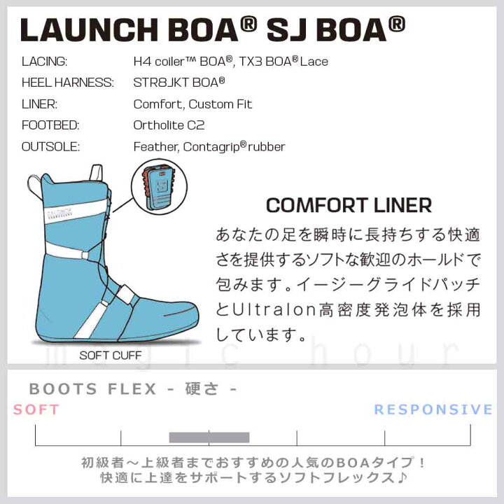 楽天市場】スノーボード ブーツ boa メンズ SALOMON サロモン LAUNCH 