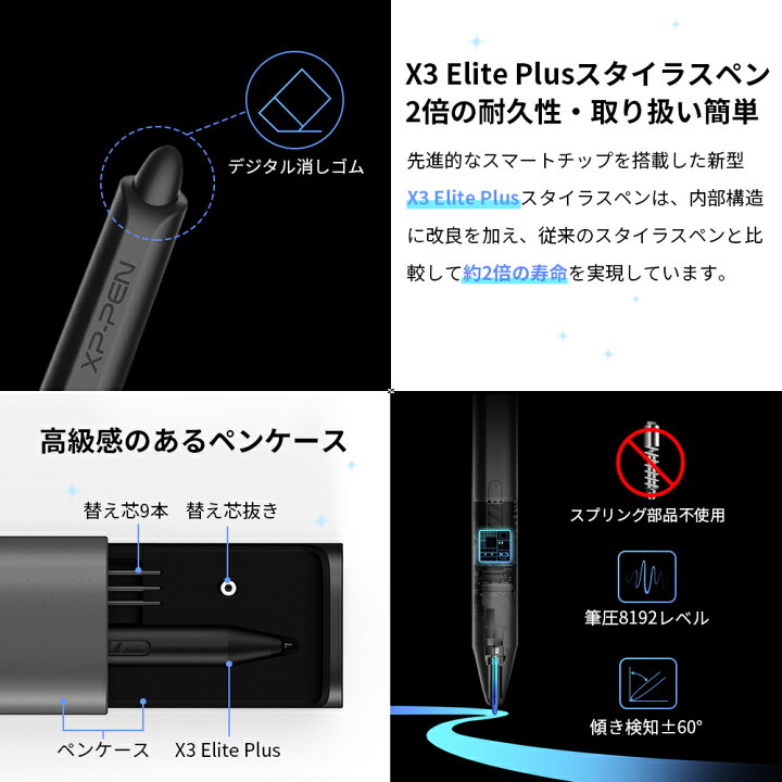 楽天市場】【ラッピング対応】XPPen 液タブ 15.4インチ 9mm厚さ 133 