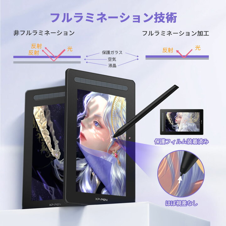 楽天市場】【ラッピング対応】XPPen Artist 16 セカンド 液晶ペン 