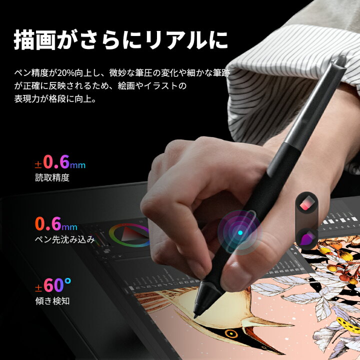 楽天市場】XPPen 液タブ Artist Pro 16 (Gen 2) X3 Proチップ搭載ペン 