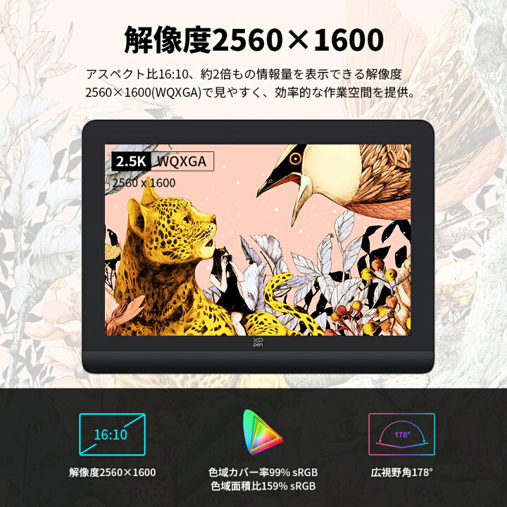 楽天市場】【15%OFFクーポンあり】XPPen 液タブ Artist Pro 16 (Gen 2  