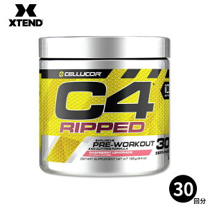�ySCIVATION�����X�g�A�z�Z���R�A C4 ���b�v�h �v�����[�N�A�E�g 3�t���[�o�[ 30�T�[�r���O 180g�yCellucor�zC4 Ripped Explosive Pre-Workout 30 Servings 6.3 oz