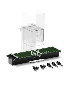xTool F�V���[�Y�p�g���L�b�g F2�p F1 Lite�p F1�p �X���C�h�G�N�X�e���V���� �����̈��115*400mm�Ɋg�� ��蒷�������Ɛؒf ���萫�����߂�5�̃N�����v���t�� �K�i���������s��