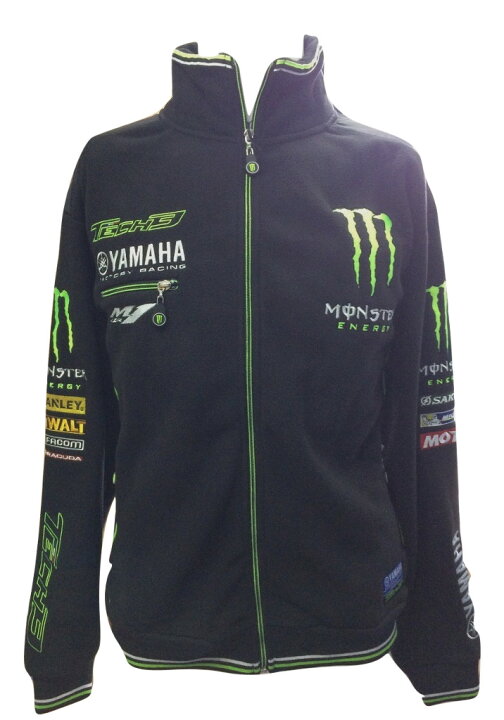 モンスターエナジーYAMAHA フリースパーカーXL
