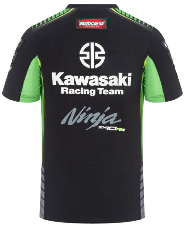 楽天市場】スーパーバイクファクトリー カワサキレーシングTシャツ20 