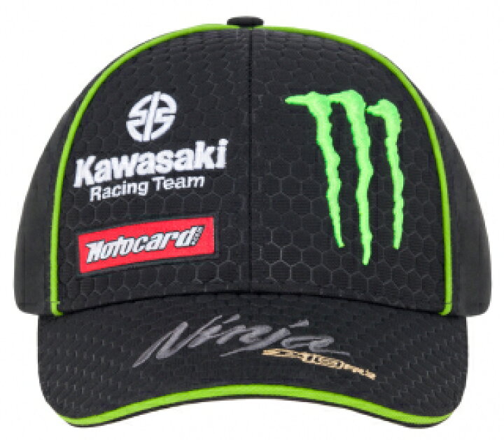 楽天市場 モンスターエナジーkawasakiレーシング 公式キャップ２１ カワサキ エクストリームスタイル