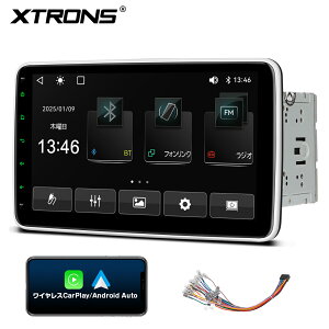 yyVX[p[SALE 10offzXTRONS J[I[fBI 2DIN J[ir 10.1C`  CX iPhone CarPlay android auto Bluetooth ~[O J[vC }CNt M{Vn[lXt t񂽂 