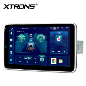 XTRONS ŐVAndroid14 J[ir 1DIN WCZT 10C`ir ]\j^[ QLED 1280*720掿 J[I[fBI 8RA ԍPC 4GB+64GB CX CarPlay Android AutoΉ OBD2 4GʐM SIMΉ WIFI 