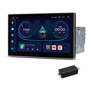 iTIE124-RCAjXTRONS J[ir 2DIN Android12 ԍPC 10.1C`  8RA DVDv[[ 4GʐM SIMΉ J[I[fBI Bluetooth iPhone CarPlayΉ android autoΉ ~[O WiFi }`EChE RCA