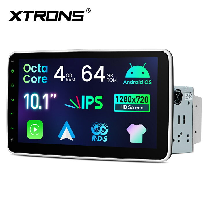 楽天市場】XTRONS 2DIN カーナビ AndroidOS カーオーディオ 10インチ 