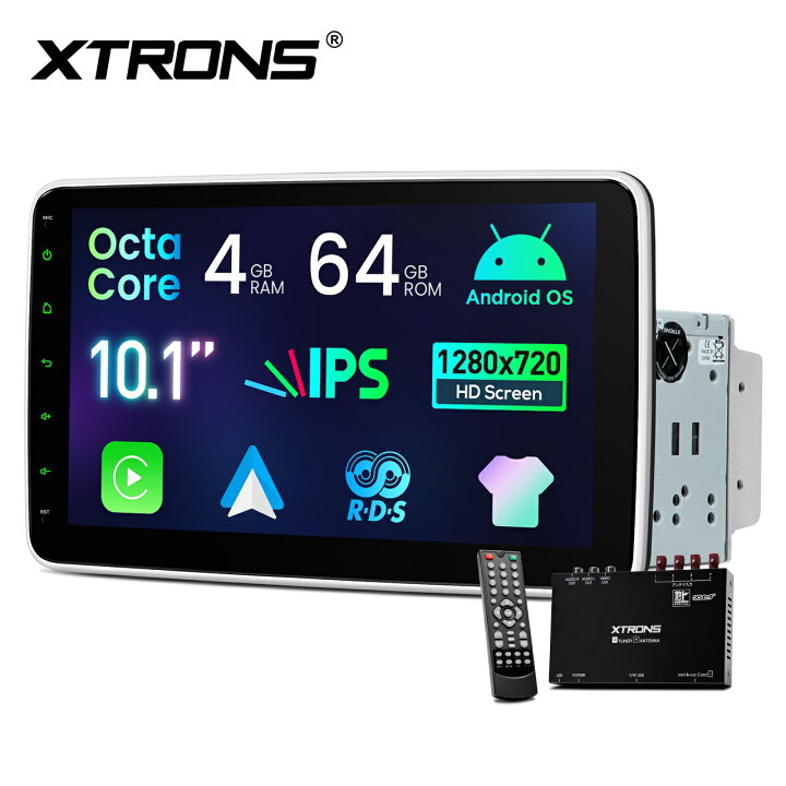楽天市場】XTRONS カーナビ フルセグ 2DIN カーオーディオ 10.1インチ 