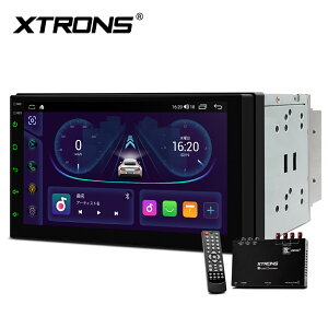 XTRONS J[ir tZO 7C`ir 2DIN J[ir AndroidOS J[I[fBI nfW J[XeI 8RA 4GB+64GB ԍPC 4GʐM SIMΉ iPhone CarPlay android autoΉ Bluetooth WiFi iTID701L-TVj