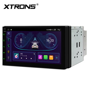XTRONS 7C`ir 2DIN J[ir AndroidOS J[I[fBI 7C` J[XeI 8RA 4GB+64GB ԍPC 4GʐM SIMΉ iPhone CarPlay android autoΉ Bluetooth WiFi iTID701Lj