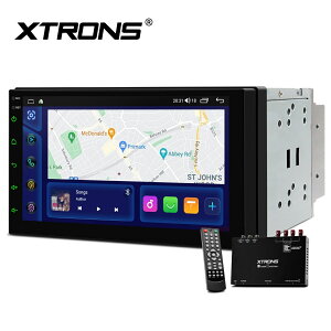 XTRONS fBXvCI[fBI tZO 7C` J[ir tZO 2DIN J[ir nfW er^b`Androidir J[I[fBI J[XeI 8RA 2GB+64GB ԍPC iPhone CarPlay android aut