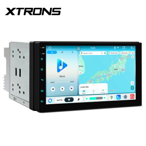�y4500�~OFF��59300�~+�ő�49�{�zXTRONS �f�B�X�v���C�I�[�f�B�I 2DIN �J�[�i�r �I�[�f�B�I��̌^�i�r 7�C���` 8GB+128GB �J�[�I�[�f�B�I IPS�t�� �^�b�`�{�^������ ���C�����X iphone CarPlay Android auto Bluet
