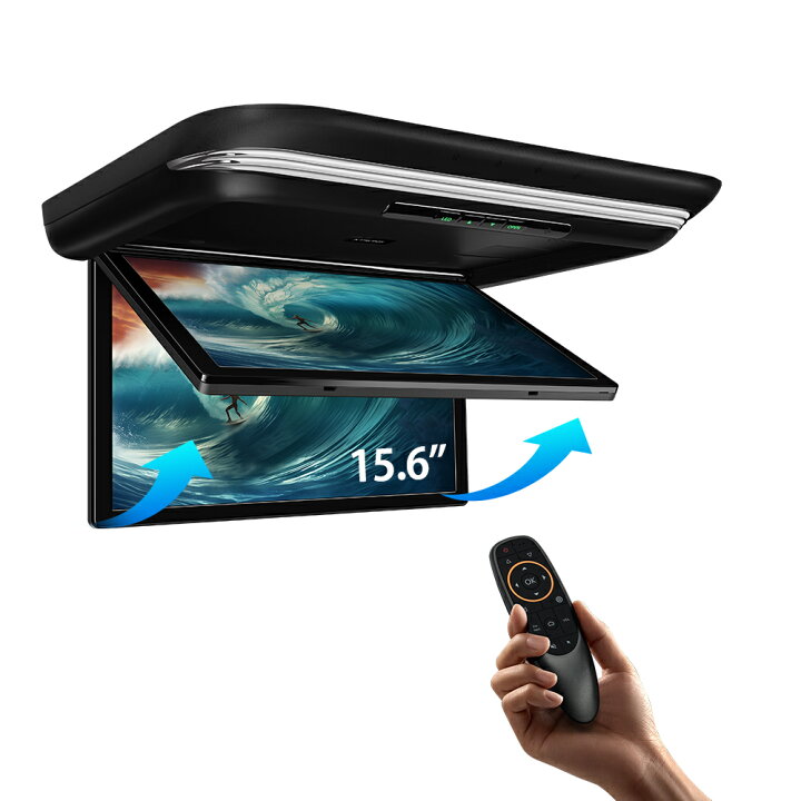 楽天市場】XTRONS フリップダウンモニター Android 15.6インチ  