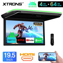 楽天市場】xtrons 13.3インチ 大画面 フリップダウンモニターの通販