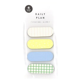 【12/6〜7はポイント5倍】スワテリエ daily plan.30 インデックスとしても使える付箋 韓国 かわいい