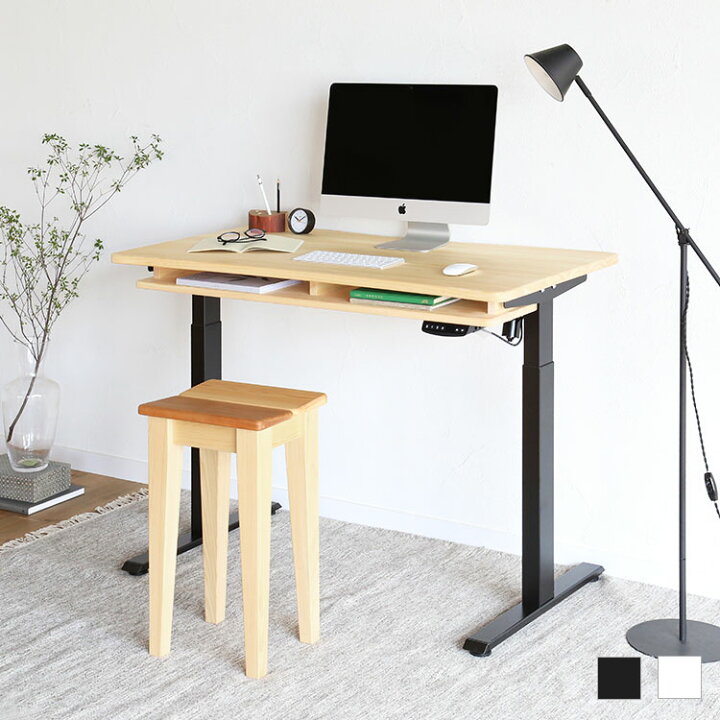 楽天市場】昇降デスク N120 ｜ スタンディングデスク 作業机 PCデスク 