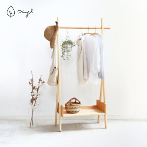 ハンガーラック ドレスラック ウッドラック ワードローブ コートハンガー 洋服掛け 天然素材 無垢 無垢材 木製 ひのき ヒノキ 桜 さくら ブナ オーガニック ナチュラル シンプル 北欧 日本製