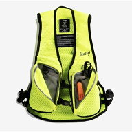 BLUEEQ AIR MESH PFD フローティングベスト 軽量 視認性抜群 ネオンイエロー メッシュ ライジャケ SUP カ…