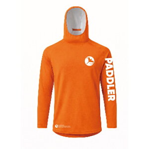 PADDLER x HAMMER + LEGENDS SUNSHADE HOODY long sleeve JERSEY Sunrise Orange �t�[�f�B�[ �����O�X���[�u �W���[�W SUP KOKUA ���F�� �T�����C�Y �I�����W UPF50