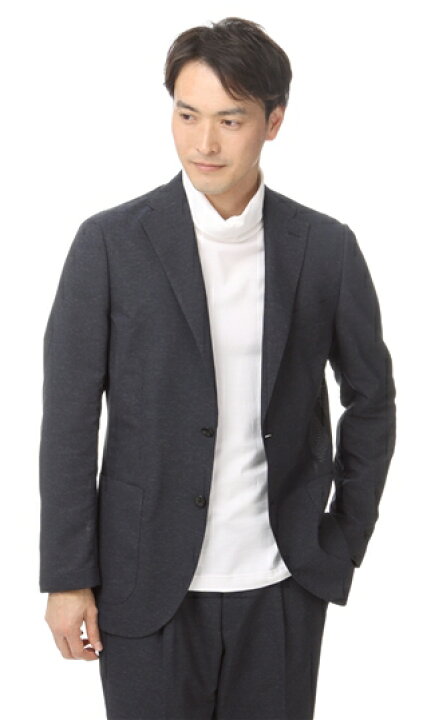 楽天市場 春夏用ネイビー系スタイリッシュジャケット ウォッシャブル セットアップ対応 Christianoranibrownlabelビジネスジャケット メンズ 023 洋服の青山plus