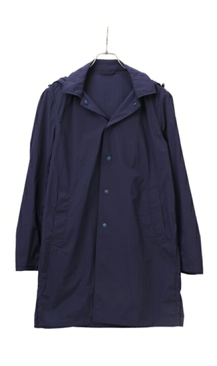 楽天市場】【洋服の青山】春用 ネイビー系 フーテッドスプリングコート  