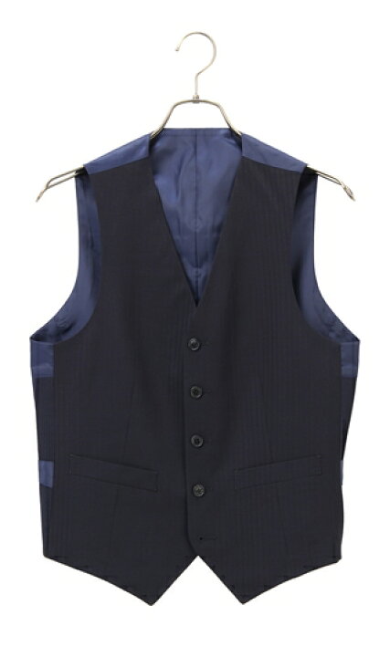 楽天市場】【洋服の青山】 春夏用 ネイビー系 スタイリッシュベスト 