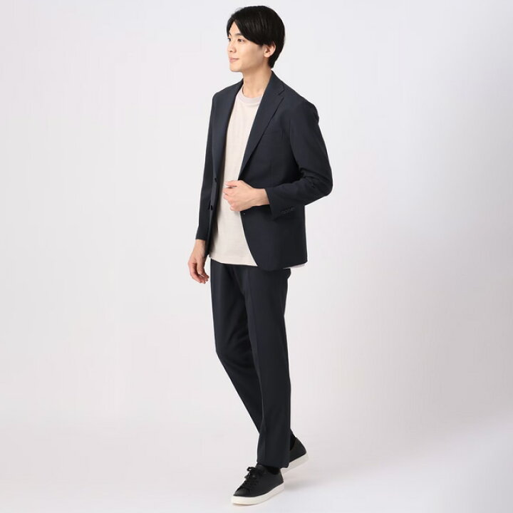 楽天市場】【洋服の青山】春夏 ネイビー系 スタイリッシュジャケット 