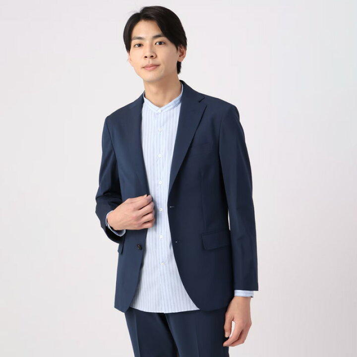 楽天市場】【洋服の青山】春夏 ネイビー系 スタイリッシュジャケット 