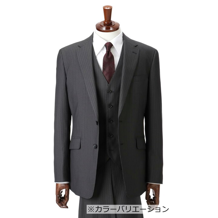 楽天市場】【洋服の青山】スリーピース スーツ メンズ スリム 春夏 