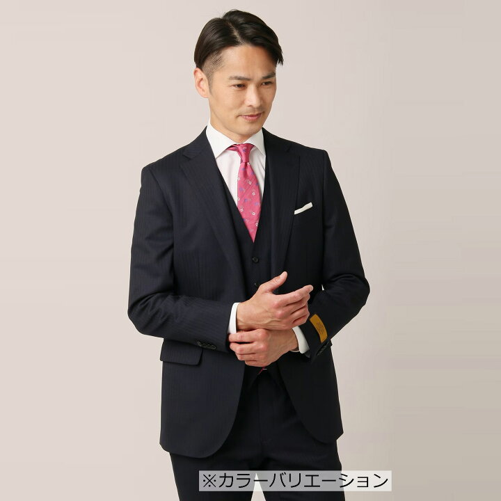楽天市場】【洋服の青山】スリーピース プレミアム スーツ スリム 