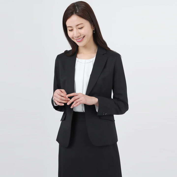 楽天市場】【洋服の青山】オールシーズン ネイビー系 1ボタン 