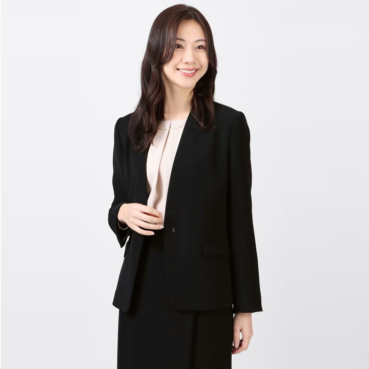 楽天市場】【洋服の青山】セットアップ可能 オールシーズン ブラック系  