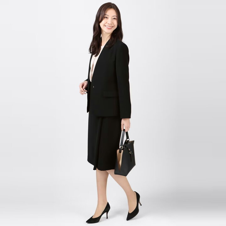 楽天市場】【洋服の青山】セットアップ可能 オールシーズン ブラック系 