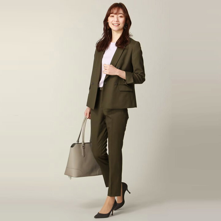 楽天市場】【洋服の青山】セットアップ着用可 4ボタンダブルジャケット  