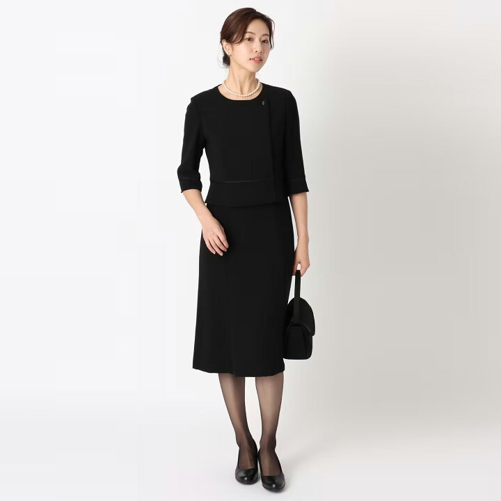 楽天市場】【洋服の青山】礼服 喪服 ブラックフォーマルスーツ  