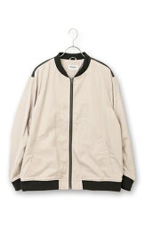 【洋服の青山】《あす楽》オールシーズン用 ベージュ系 シャンブレーブルゾン REGAL