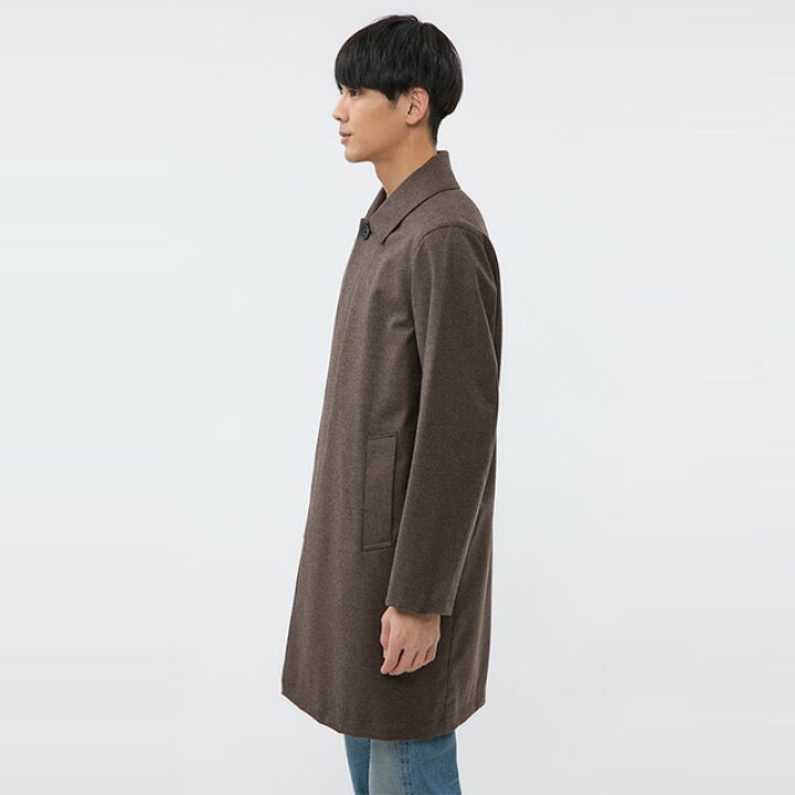 楽天市場】【洋服の青山】2024 ウール95% ステンカラーコート メンズ 