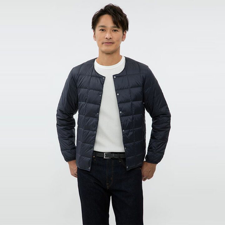 楽天市場】【洋服の青山】TAION タイオン 収納袋 付き インナー ダウン 
