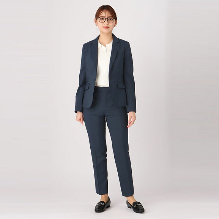 楽天市場】【洋服の青山】セットアップ可 裾上げ済み 9分丈 テーパード  