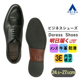 【洋服の青山】《最短当日発送》24.5-27.5cm ワイズ3E ビジネスシューズ メンズ ブラック系 黒 プレーントゥ 内羽根式 牛革 本革 ドレスシューズ レザーシューズ 革靴 Handcrafted&Sustainable サスティナビリティ ヒルトン 男性 皮靴 紳士靴 春夏秋冬 おしゃれ HILTON