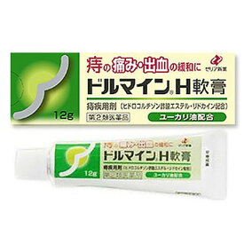 【メール便送料無料】【第(2)類医薬品】ドルマインH軟膏　12g　ゼリア新薬